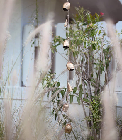 Rustic Bell Hanging Garland - Hand Tuned, Fair Trade