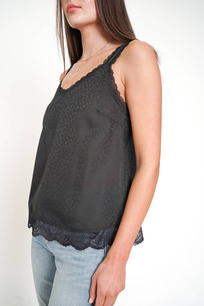 The Natalie Lace Trimmed Cami