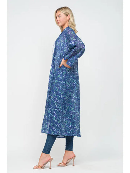 Final Sale - Serena Printed Summer Layering Kimono