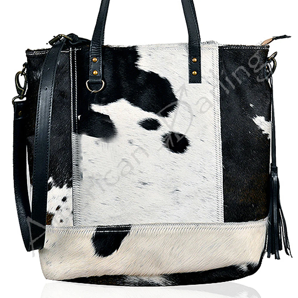 The Presley Hair-on Tote