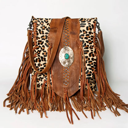 Leopard Leather Bag