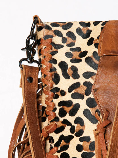 Leopard Leather Bag