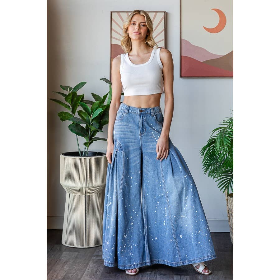 In Your Dreams Wide Leg Flare Pants