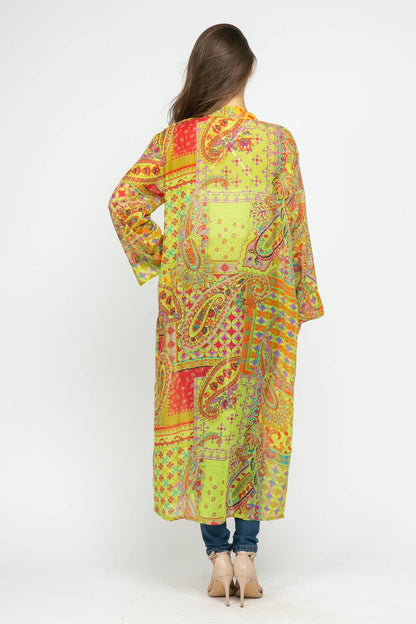 Final Sale - Serena Printed Summer Layering Kimono