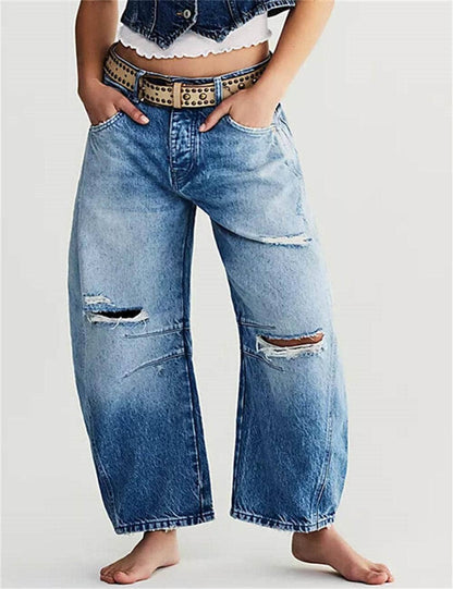 Keep it Classy Barrel Jeans