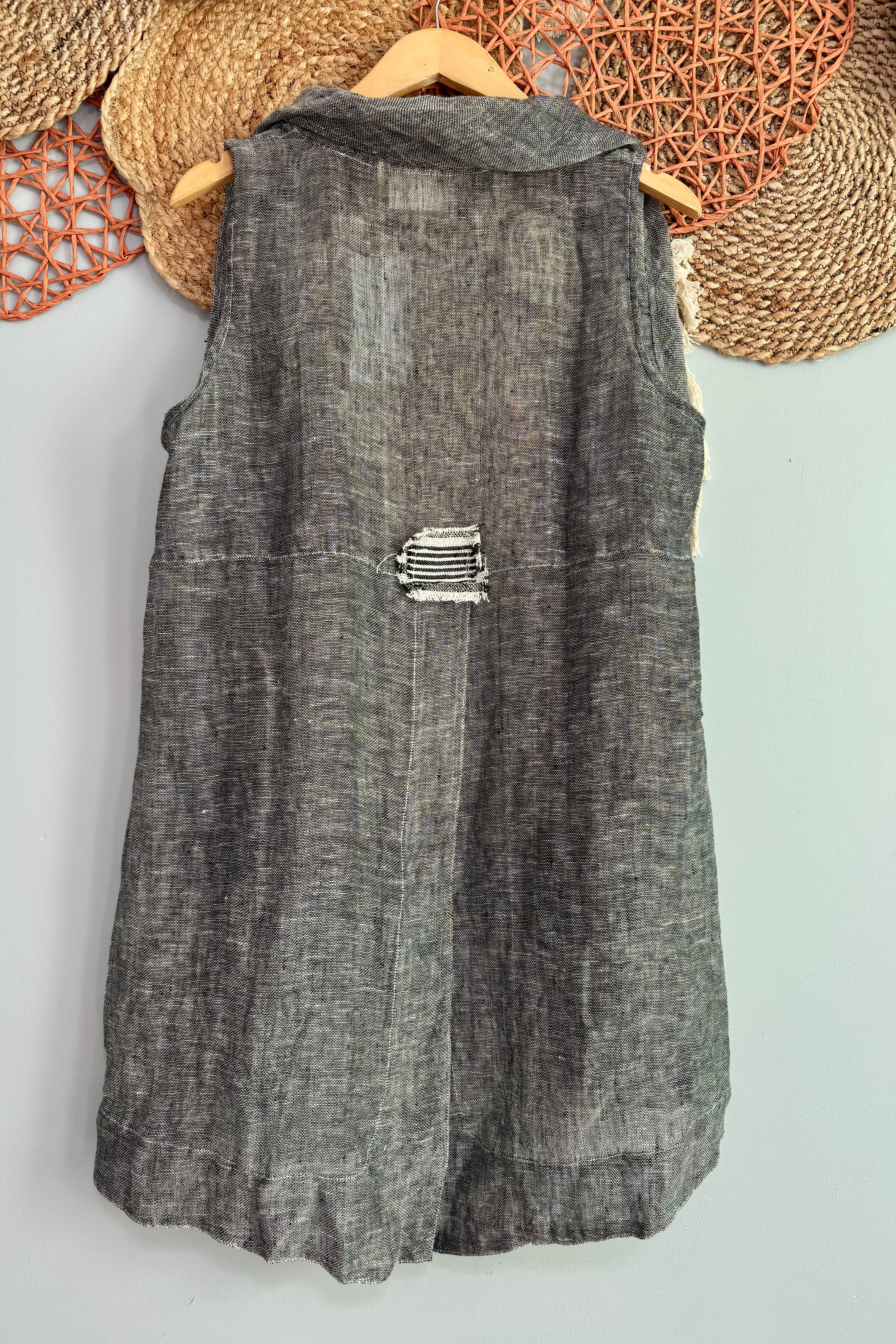 Everyday Casual Linen Vest