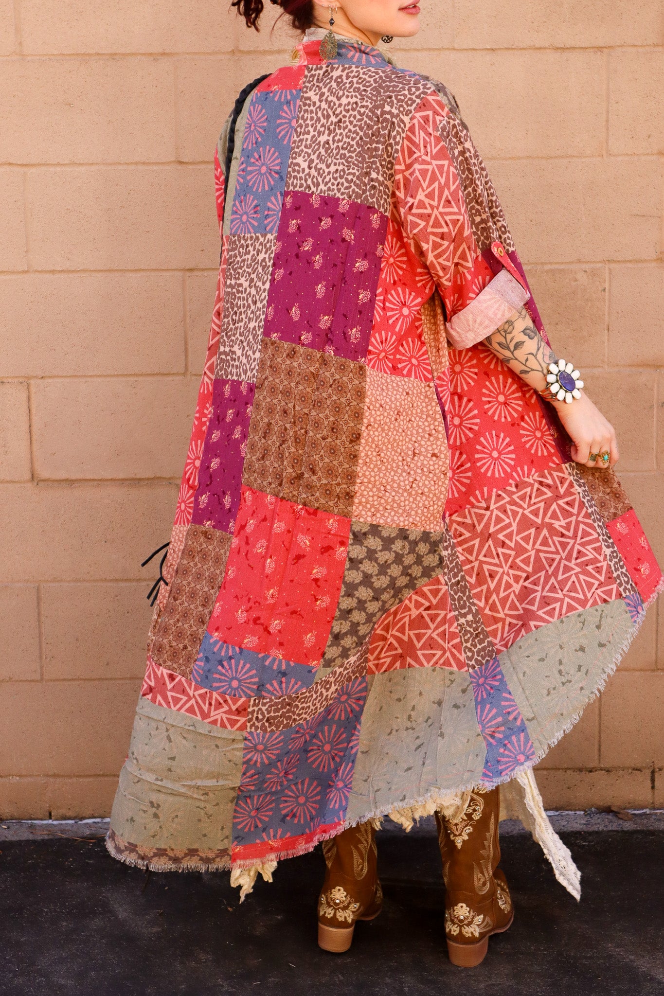 Jazzy South Cotton Patchwork Duster