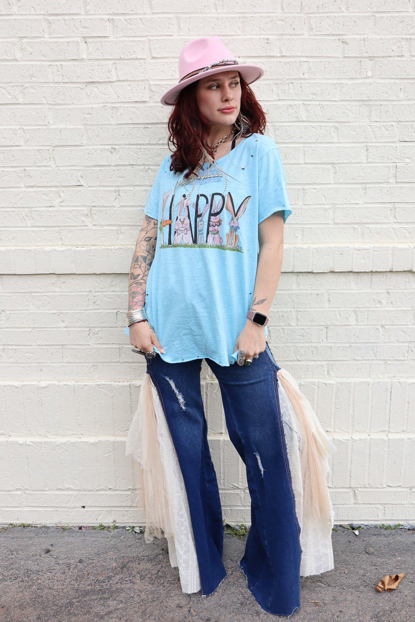 A Rare Bird Happy Bunny Tee