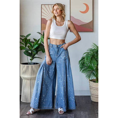 In Your Dreams Wide Leg Flare Pants