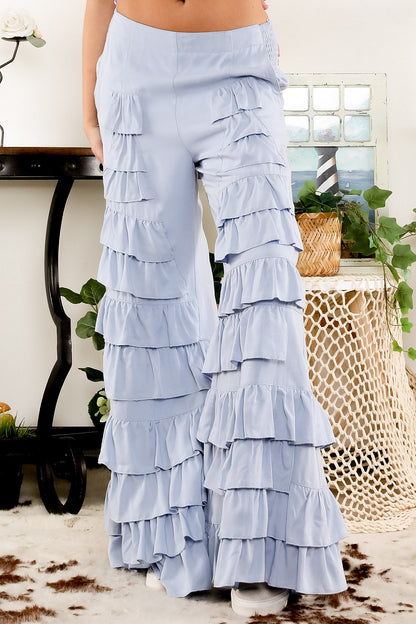 Stella Front Ruffle Everyday Pant