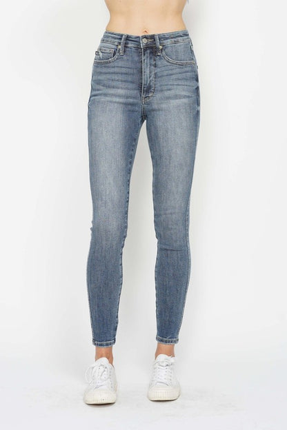 Sale - Judy Blue - The Haley Classic MW High Waist Skinny Jean w/ Tummy Control