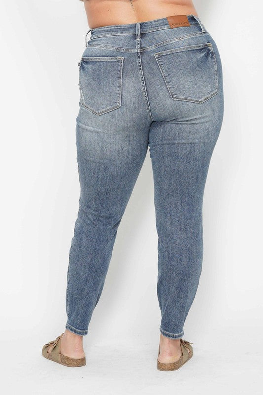 Sale - Judy Blue - The Haley Classic MW High Waist Skinny Jean w/ Tummy Control