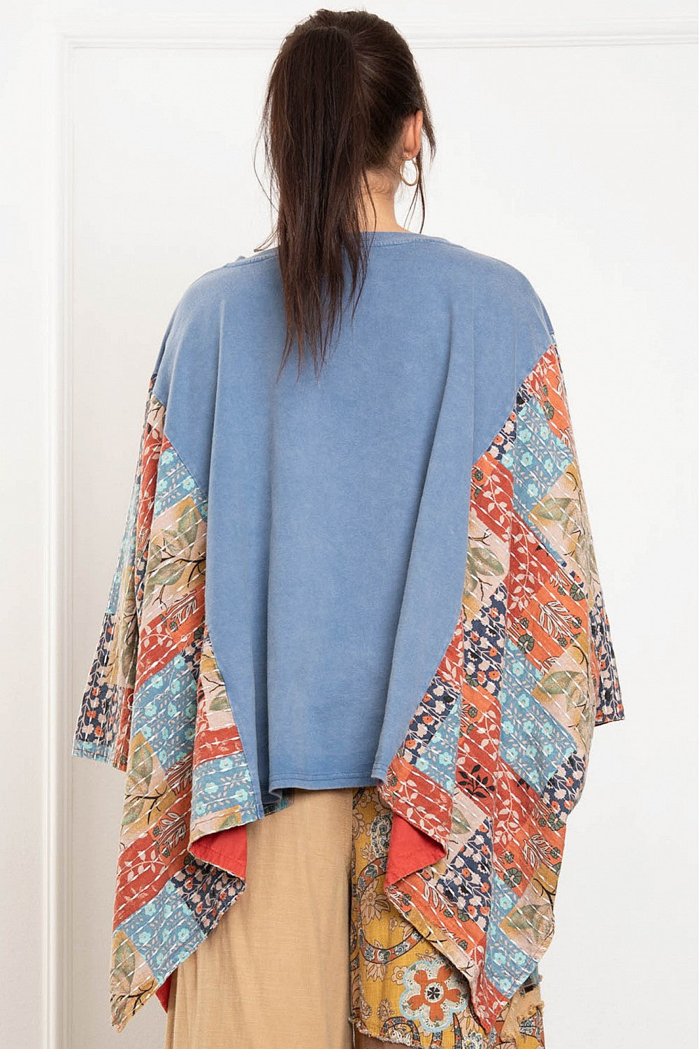 Lady Guadalupe Poncho Top